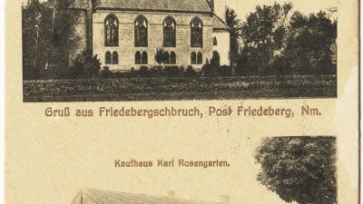 Kościół, sklep kolonialny 1923 r.