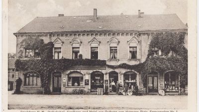 Dom handlowy i hotel Hermana Pietza 1932 r.